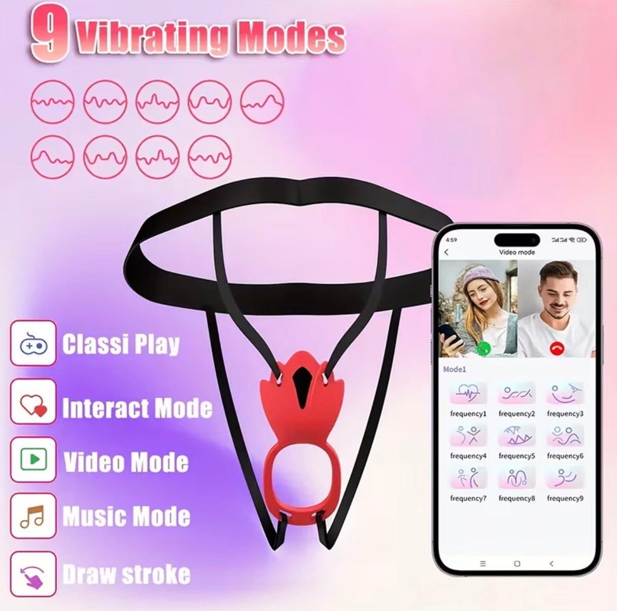 Juguete Vibrador Butterfly