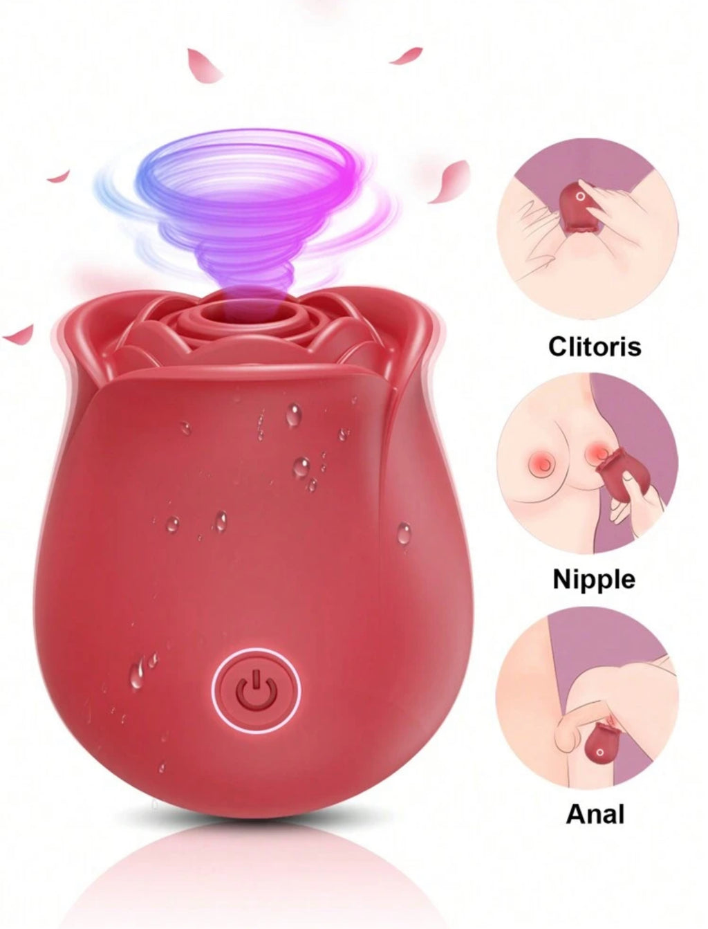 Juguete Succionador Rosa