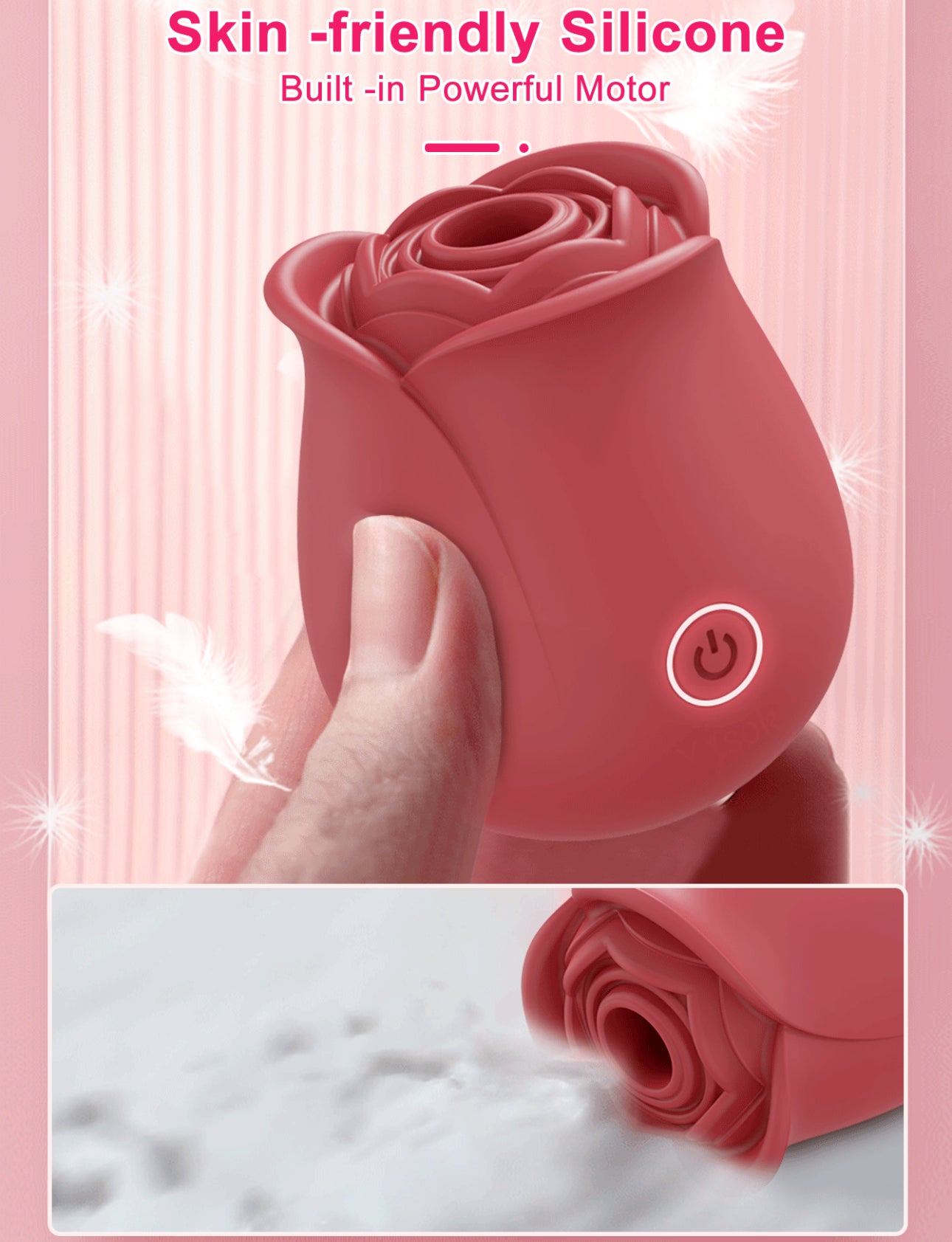 Juguete Succionador Rosa