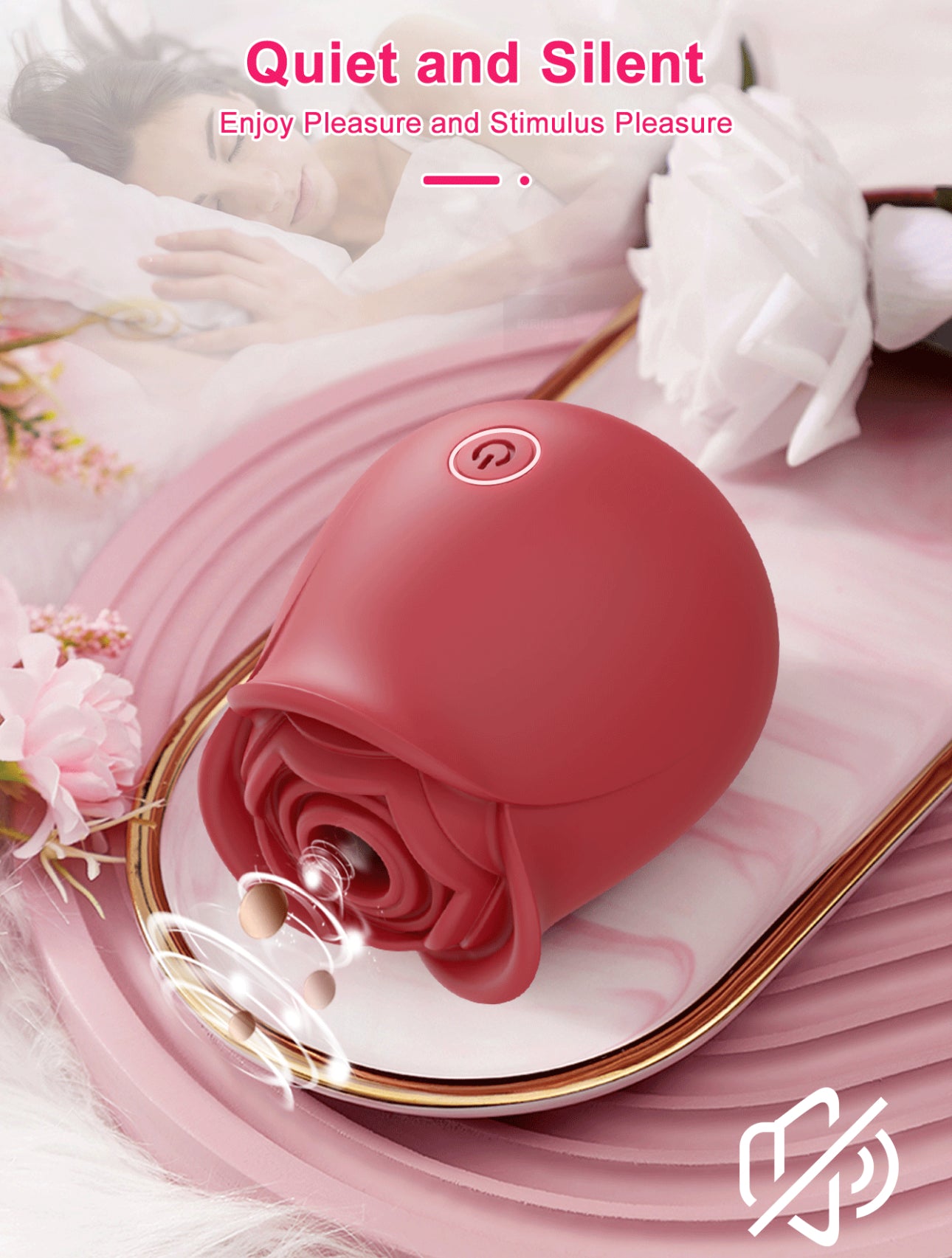 Juguete Succionador Rosa