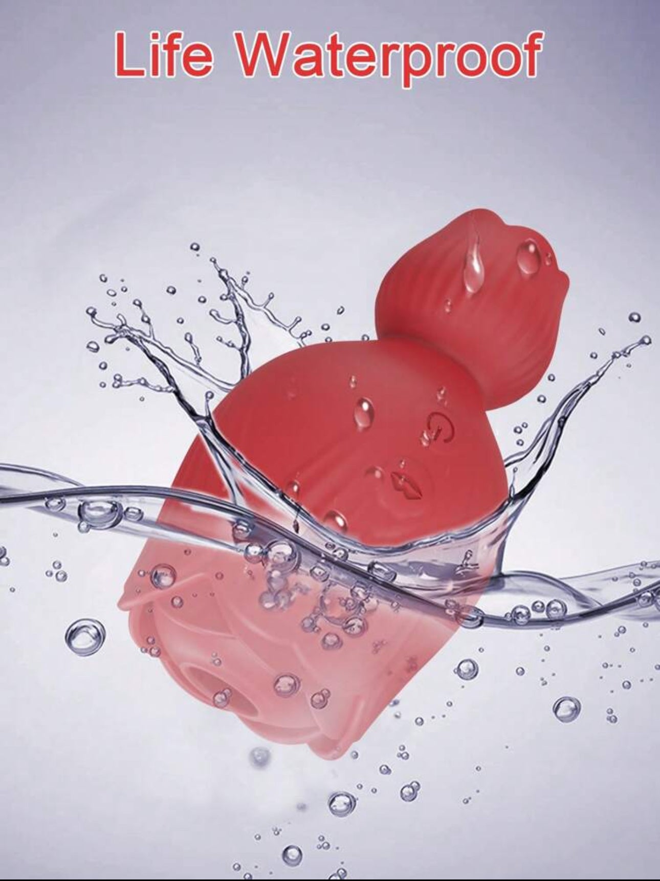 Juguete succionador y lamedor Rosa